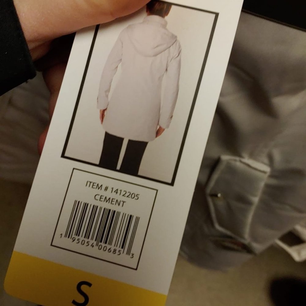 HFX Womens All Weather Hooded Coat--Cement - Picture 11 of 12